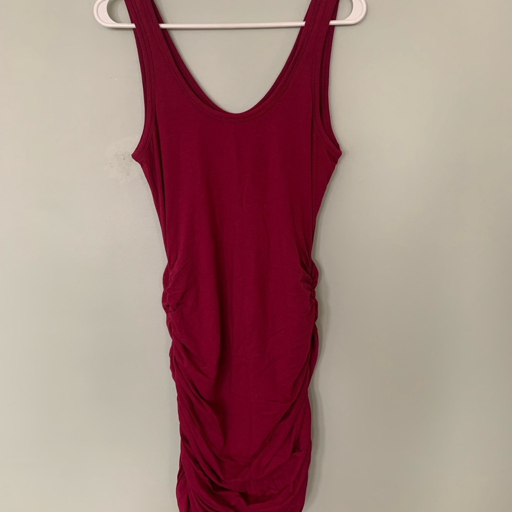 Pink fitted dress
